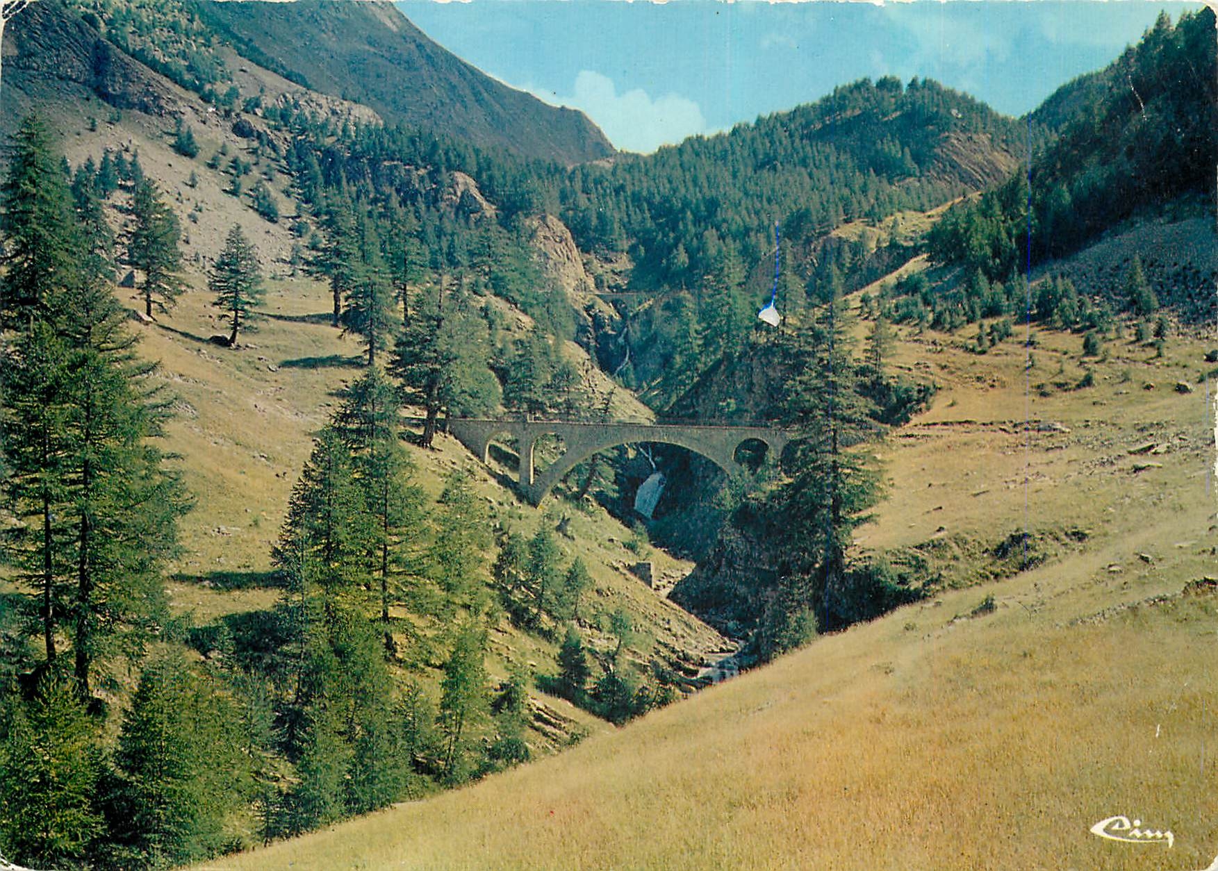 CPM Col de la Cayolle Alpe de Hte Prov Le versant de Barcelonnette 