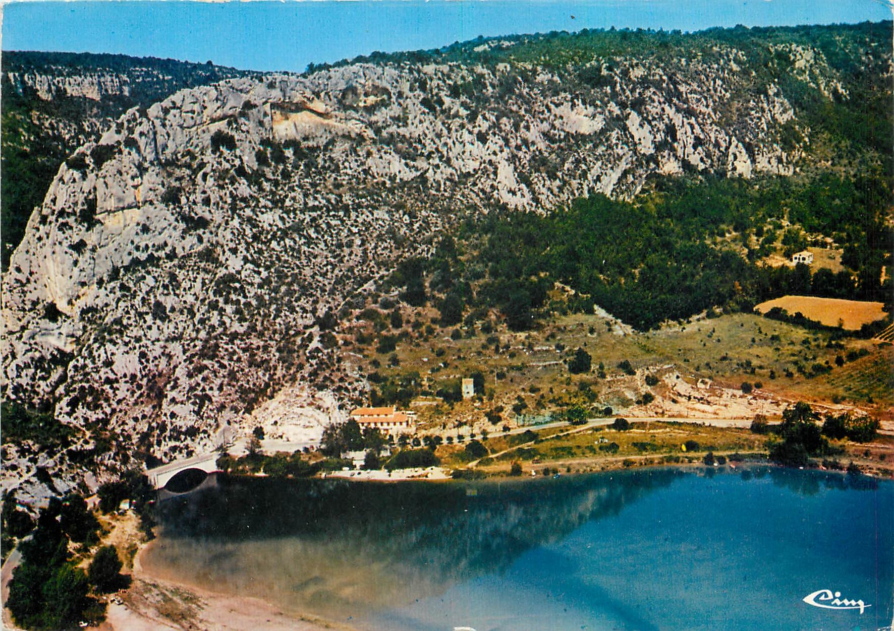 CPM Quinson Alp de Hte Prov Le lac de Quinson 