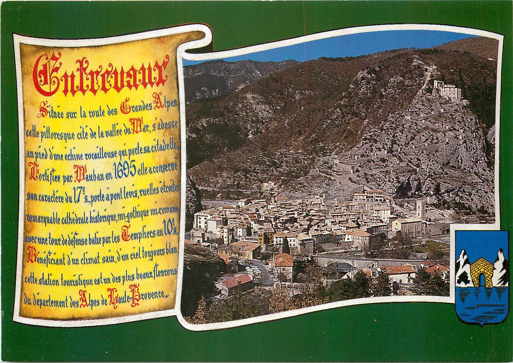 CPM Entrevaux Alpes de Haute Provence