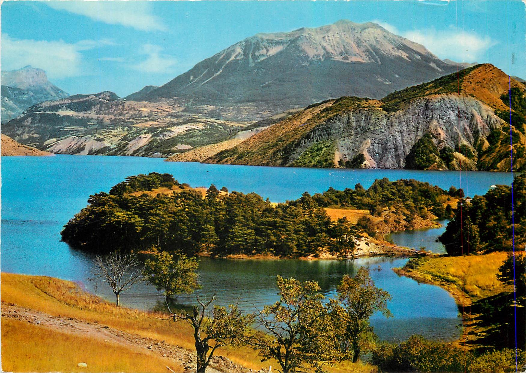 CPM Les Alpes Le Lac de Serre Poncon par la route de Charges