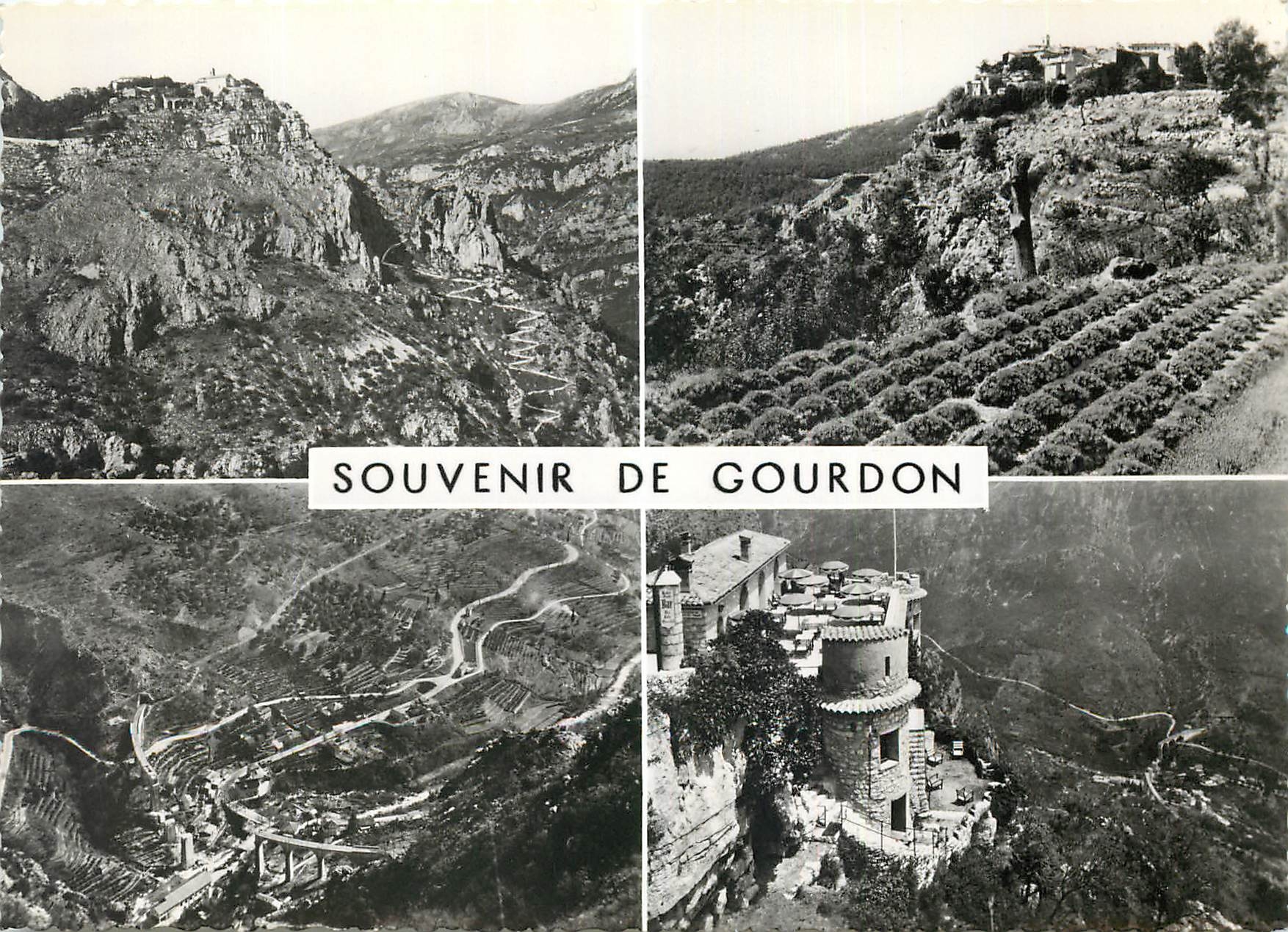 CPM Souvenir de Gourdon 