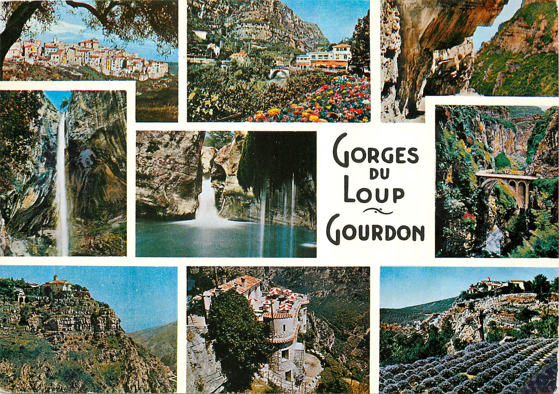 CPM Excursion des Gorges du Loup et Gourdon
