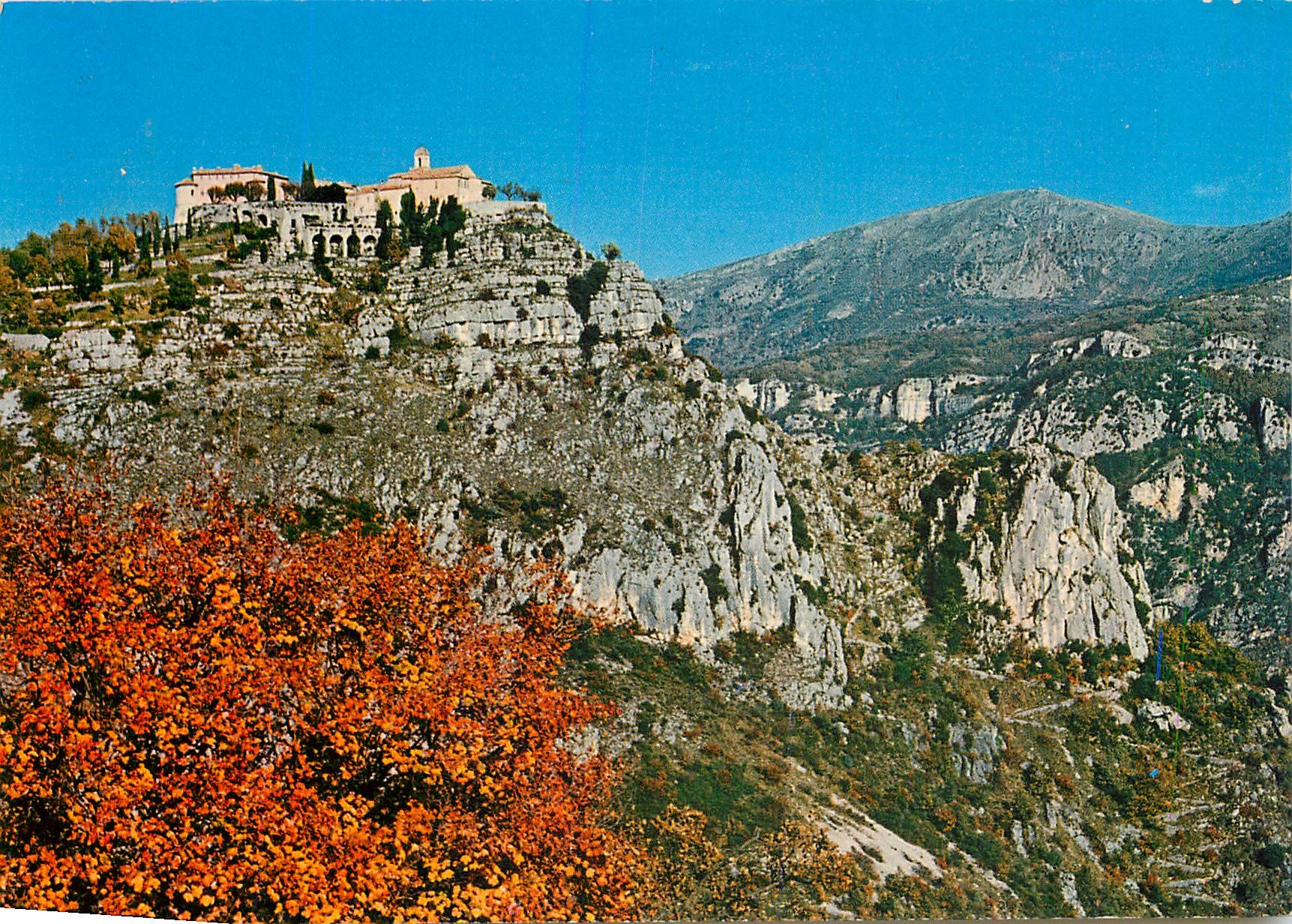 CPM Gourdon Cote d'Azur French Riviera L'arriere pays pittoresque