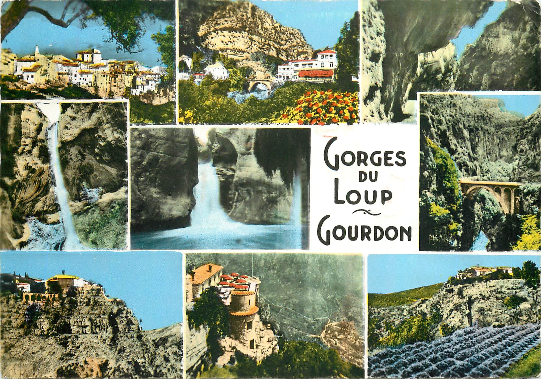 CPM Excursion des Gorges du Loup Gourdon AM