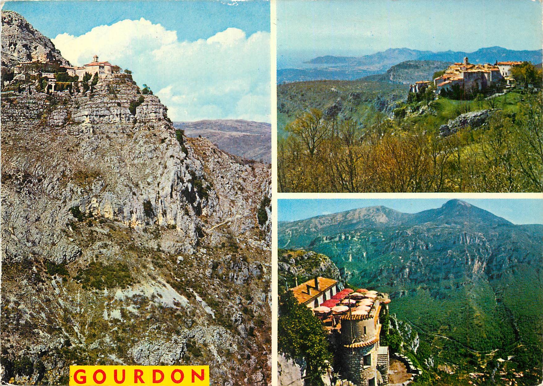 CPM Souvenir de Gourdon et des Gorges du Loup