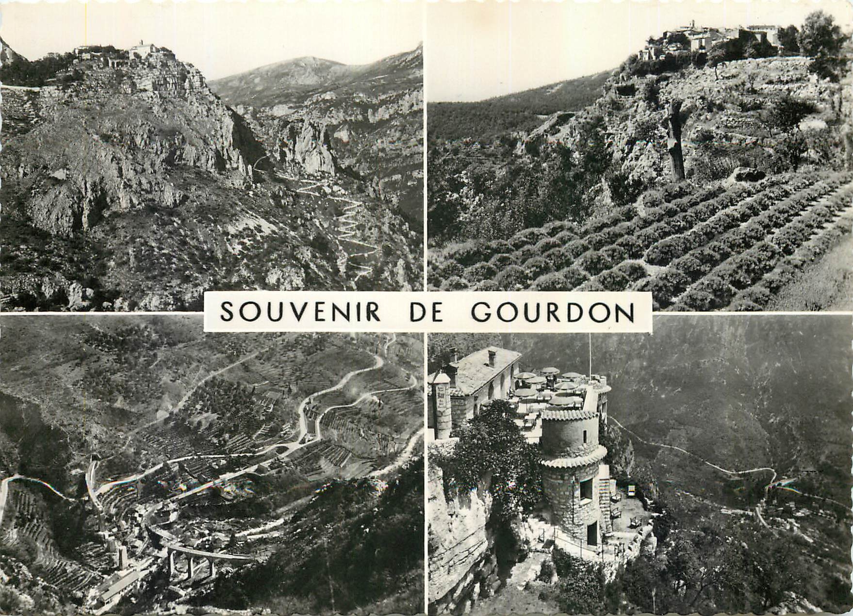 CPM Souvenir de Gourdon 