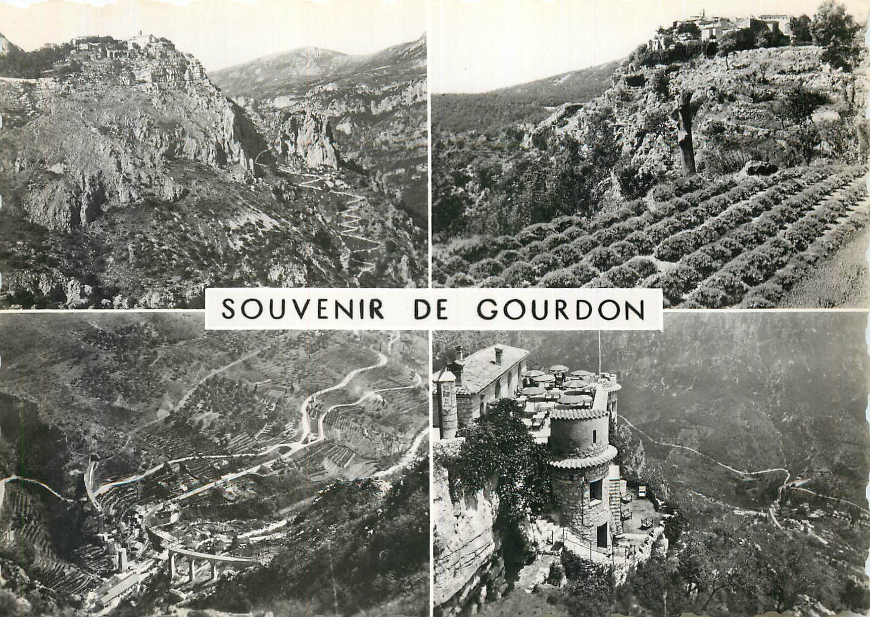 CPM Souvenir de Gourdon 