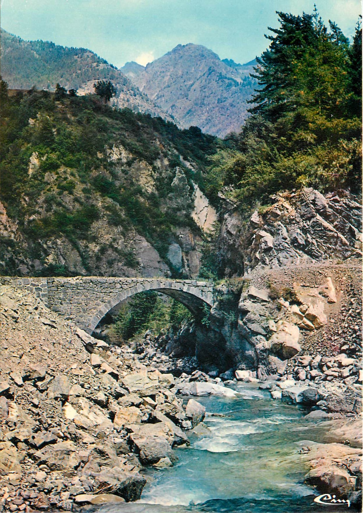 CPM St Etienne de Tinee Alpes Mar Environ d'Auron