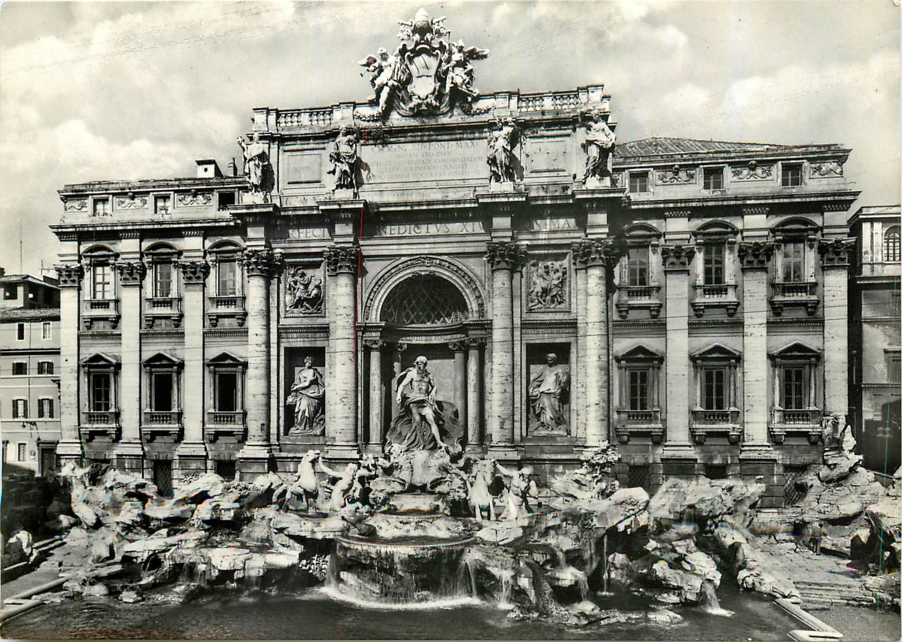 CPM Roma La Fontaine de Trevi 