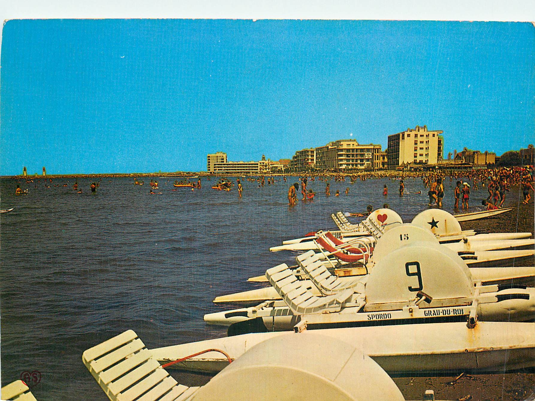 CPM Le Grau du Roi Gard La Plage Rive gauche 