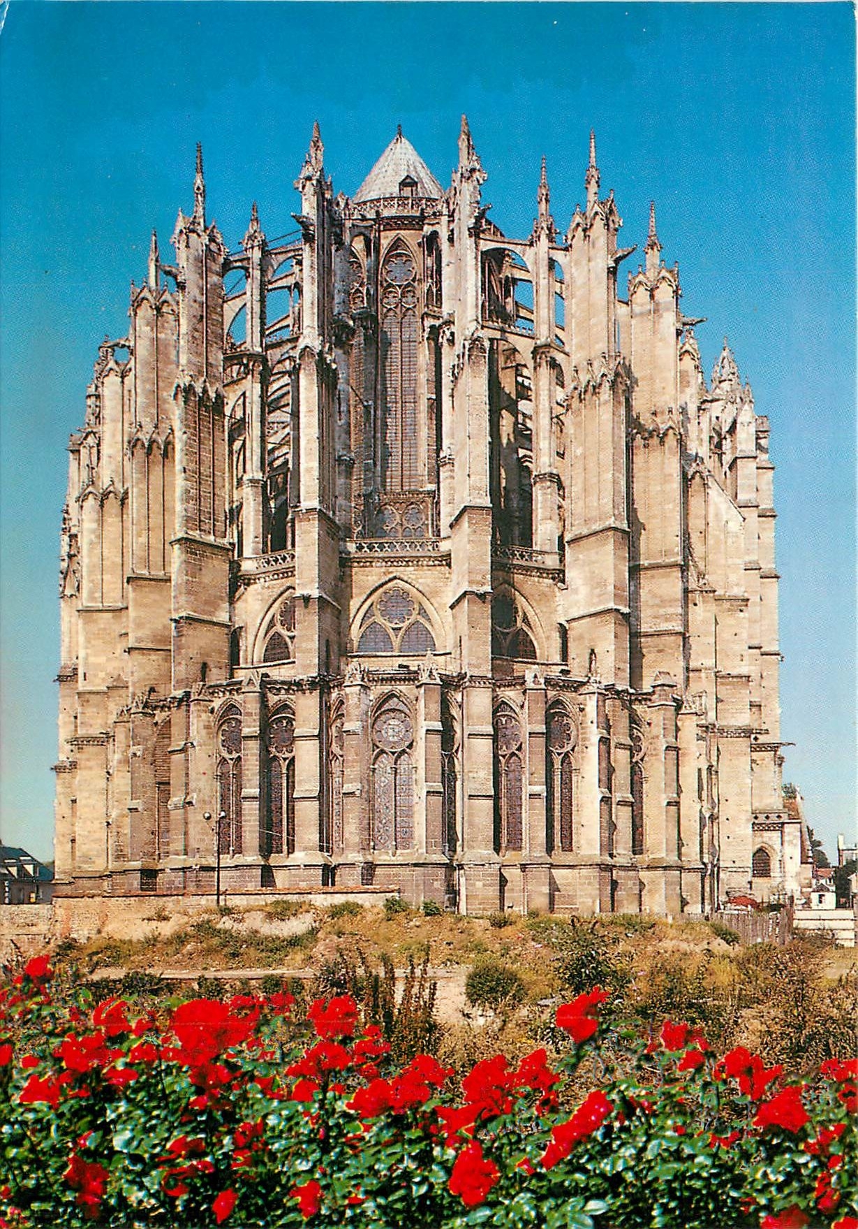 CPM Beauvais Oise Cathedrale Saint Pierre Abside 
