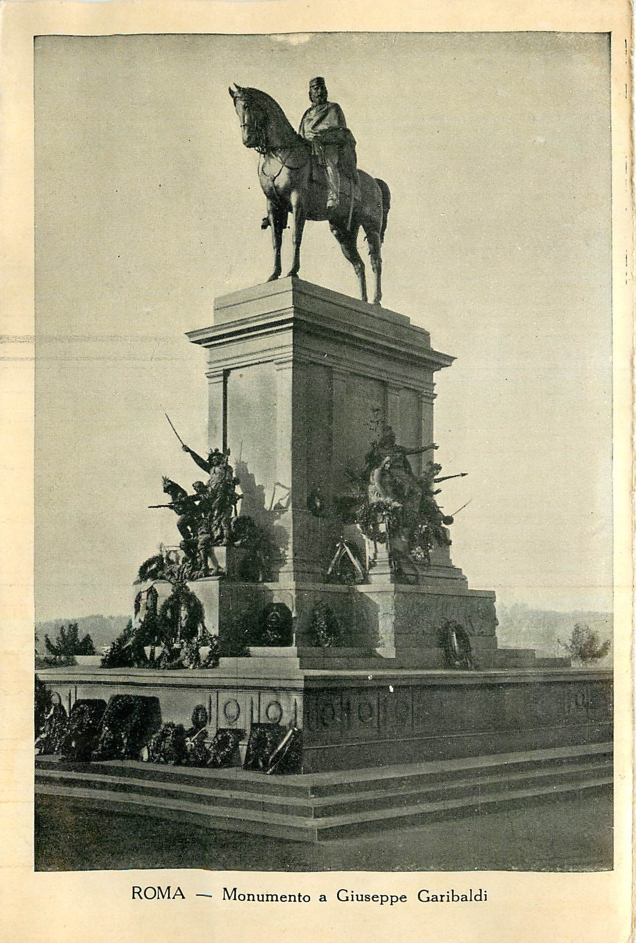 CPM Roma Monumento a Giuseppe Garibaldi 