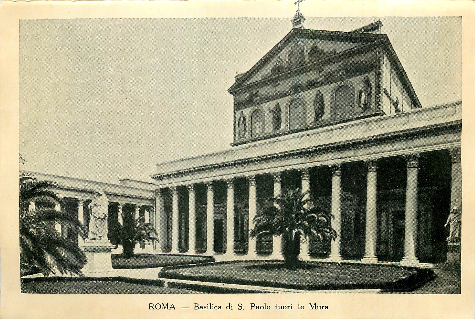 CPM Roma Basilica di S Paolo luori le Mura 