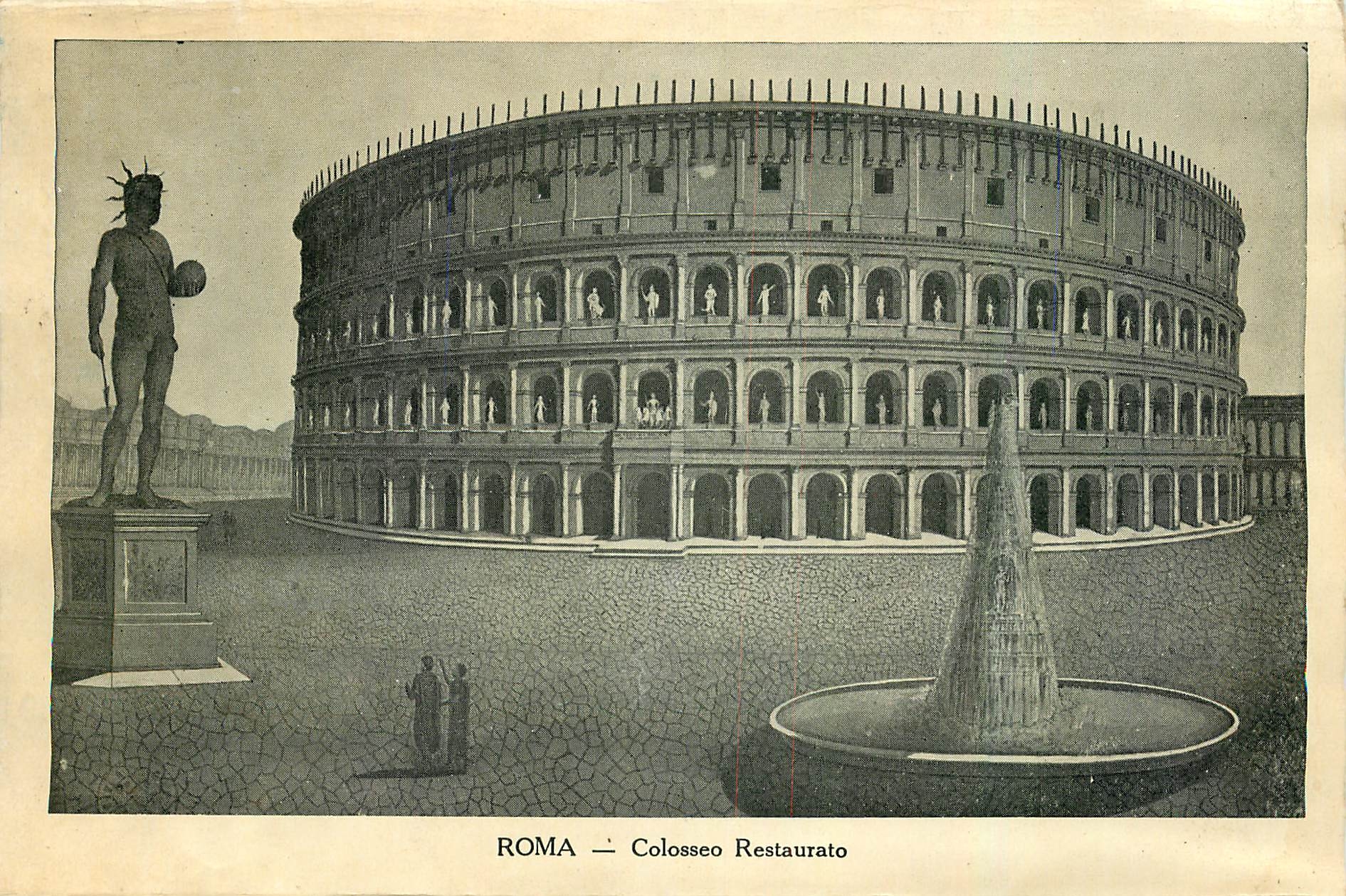 CPM Roma Colosseo Restaurato 