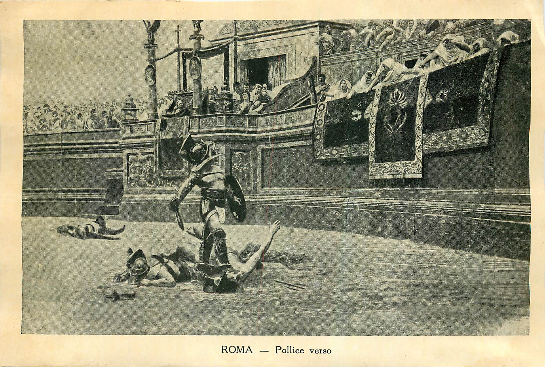 CPM Roma Pollice verso 