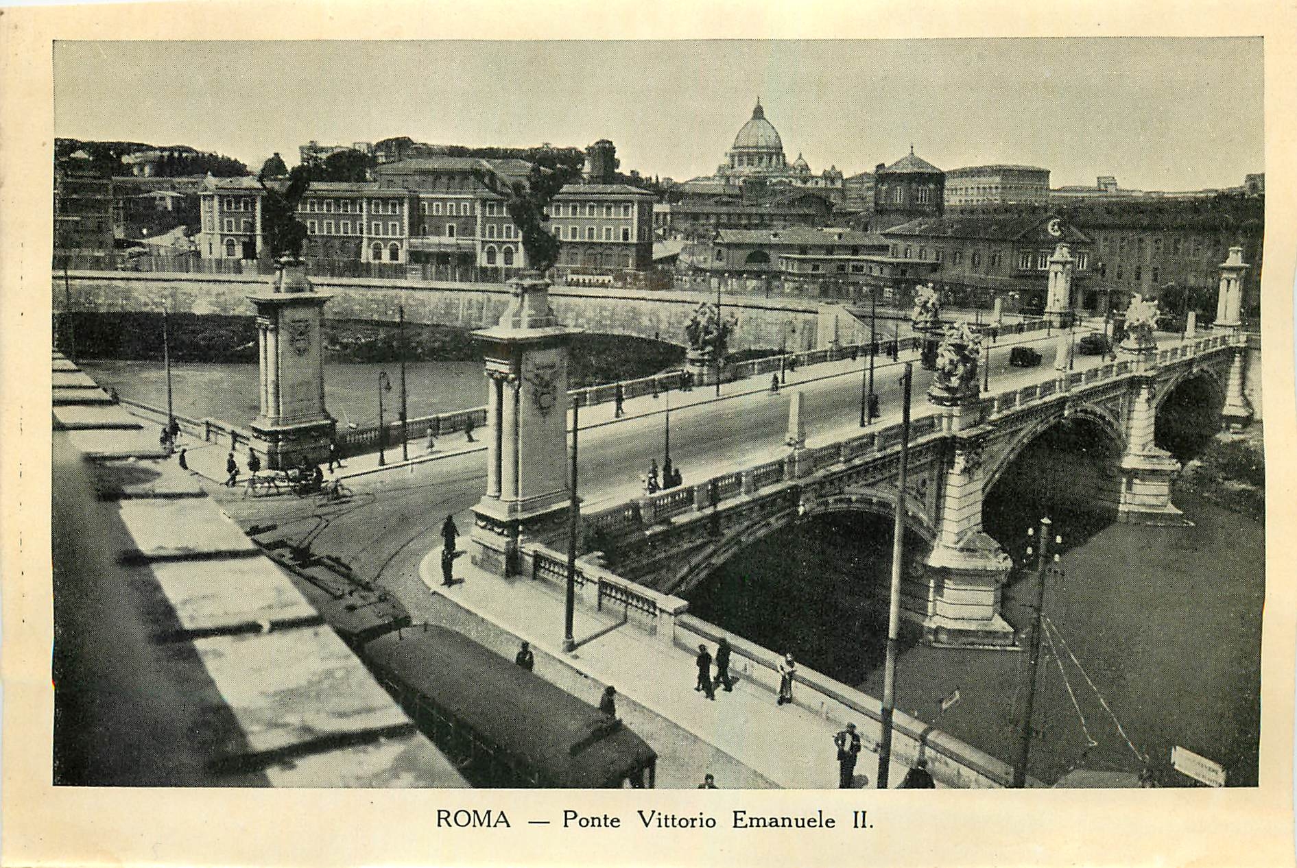 CPM Roma Ponte Vittorio Emanuele II 