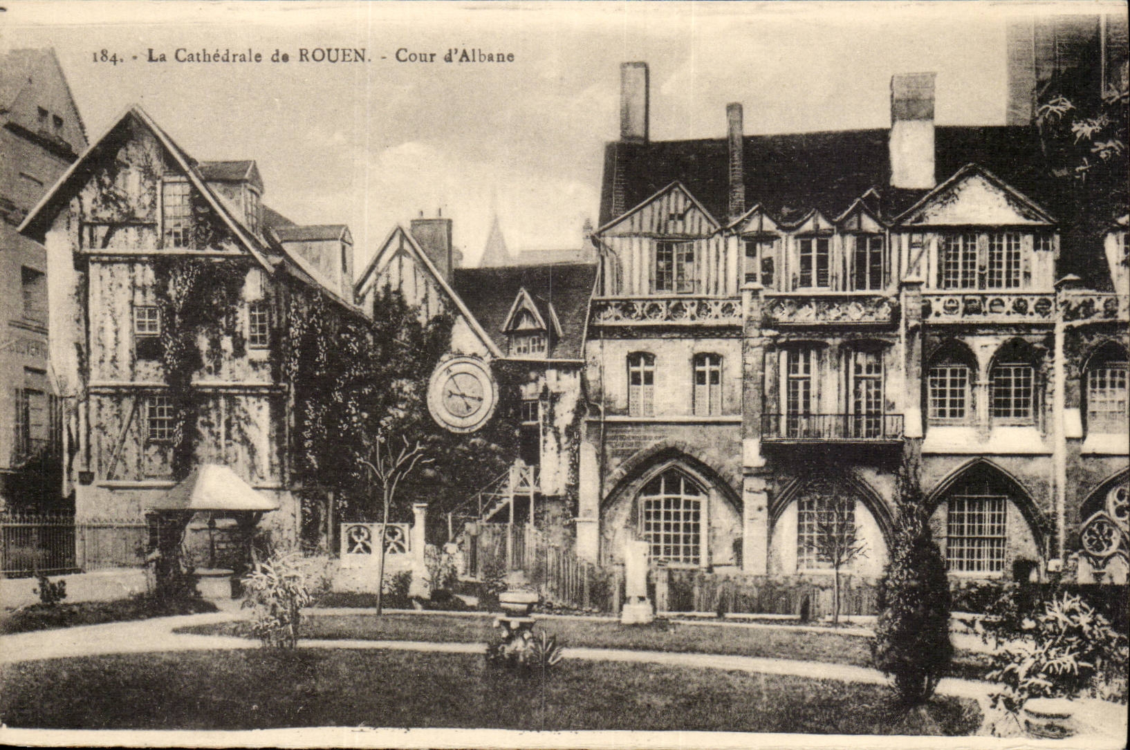 The Cathedral of Rouen the Beach - CPA