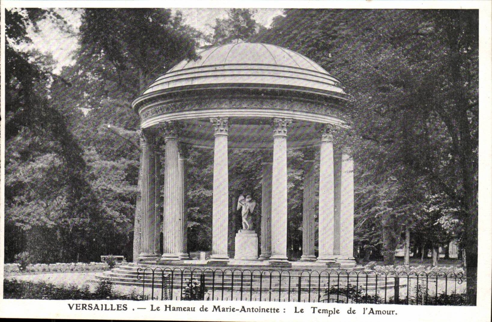 Versailles the Hamlet of Marie-Antoinaette the Temple of the Love-CPA