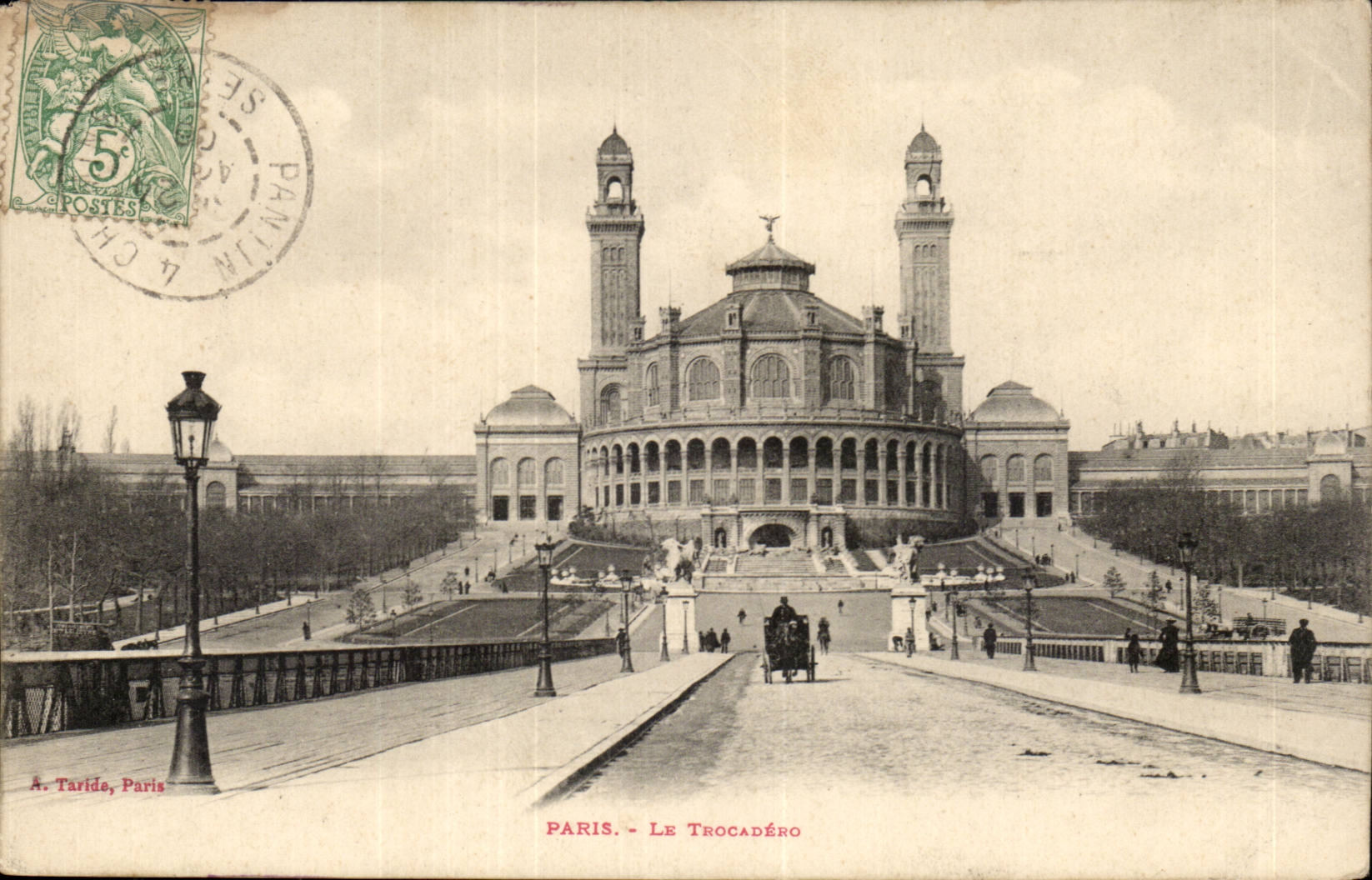 Paris it Trocadero-CPA