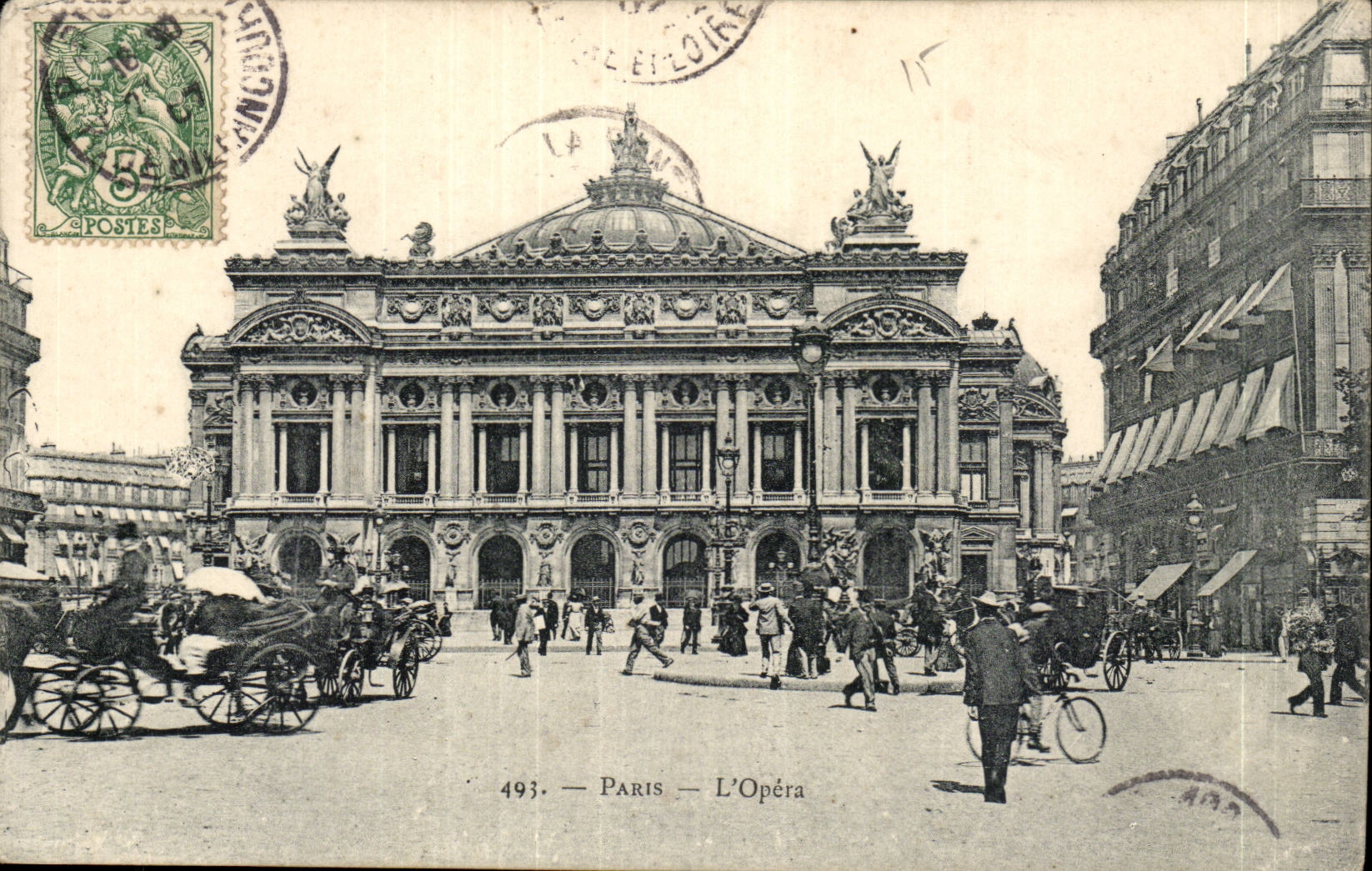 Paris the Opera - CPA