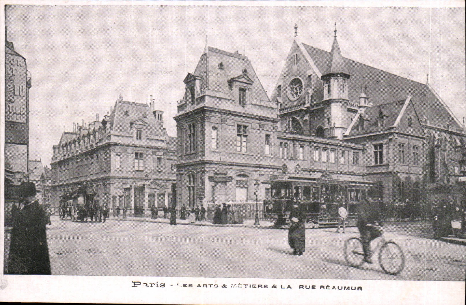 Paris- Les Arts et Metiers et La Rue Reaumur -CPA