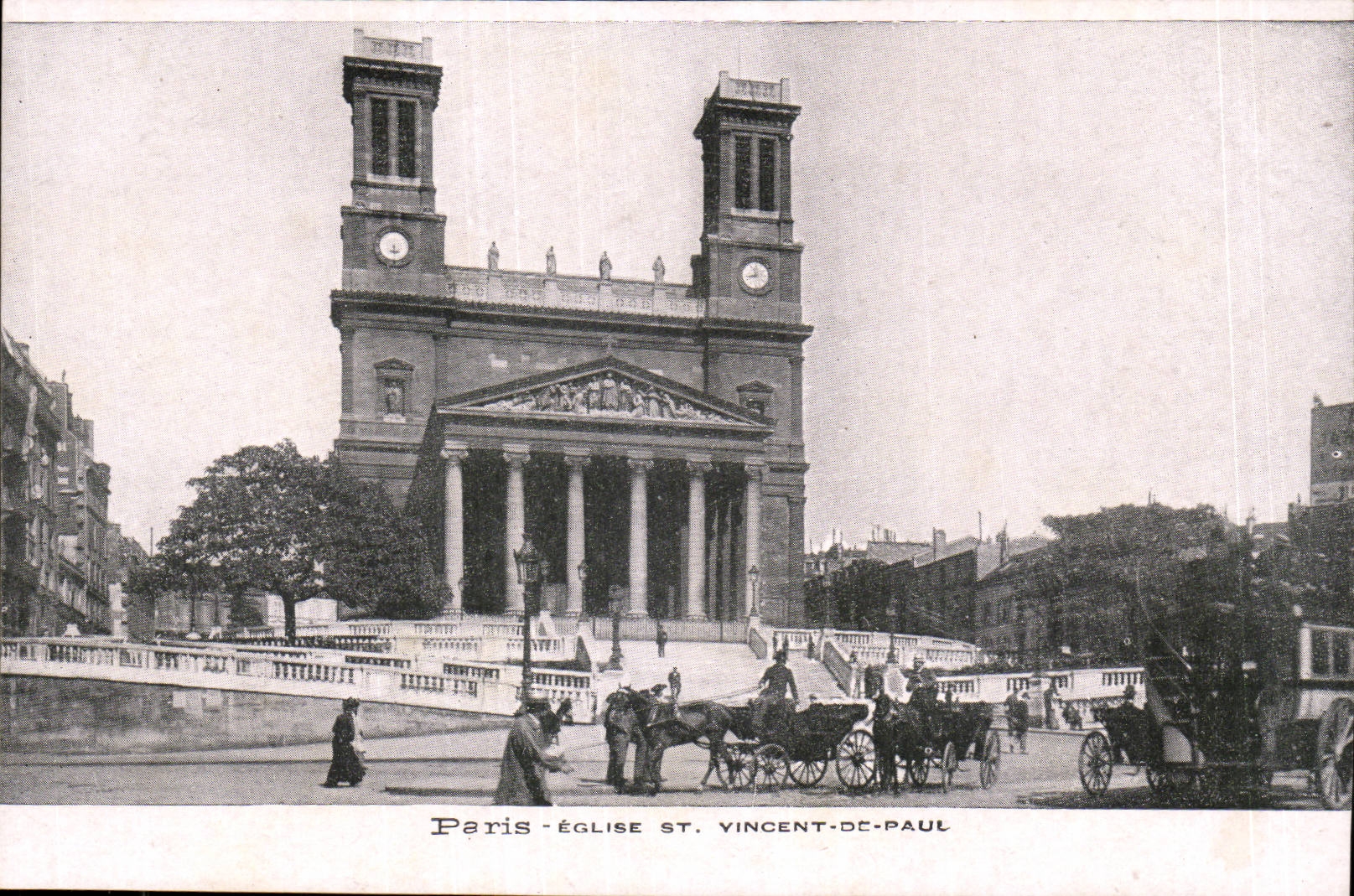 Paris Eglse St Vincent-Of-Paul - CPA