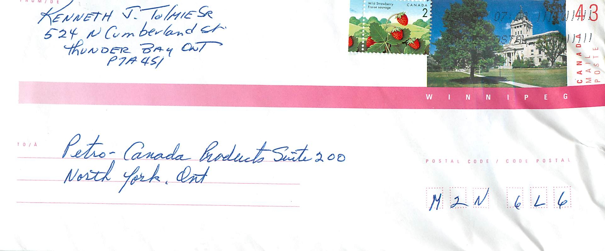 Entier Postal Postal Stationary Canada