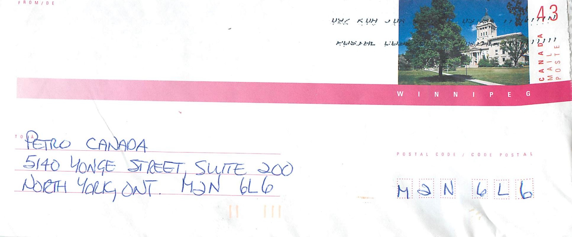 Entier Postal Postal Stationary Canada