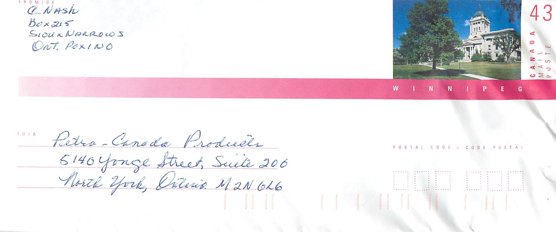 Entier Postal Postal Stationary Canada