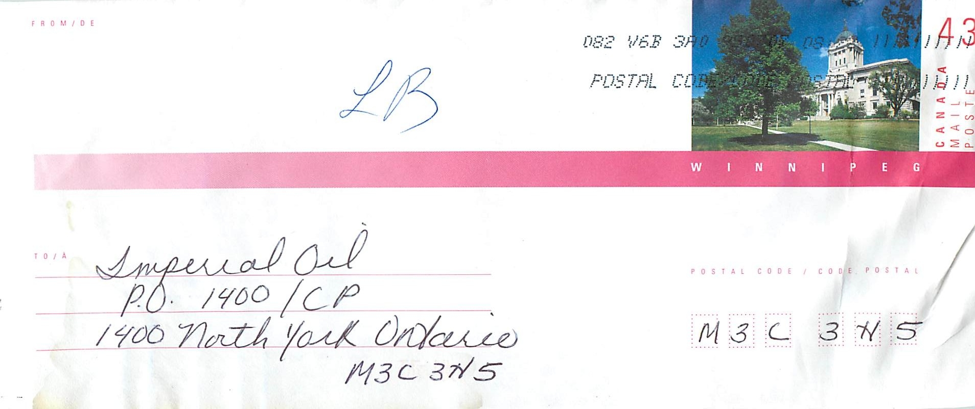 Entier Postal Postal Stationary Canada