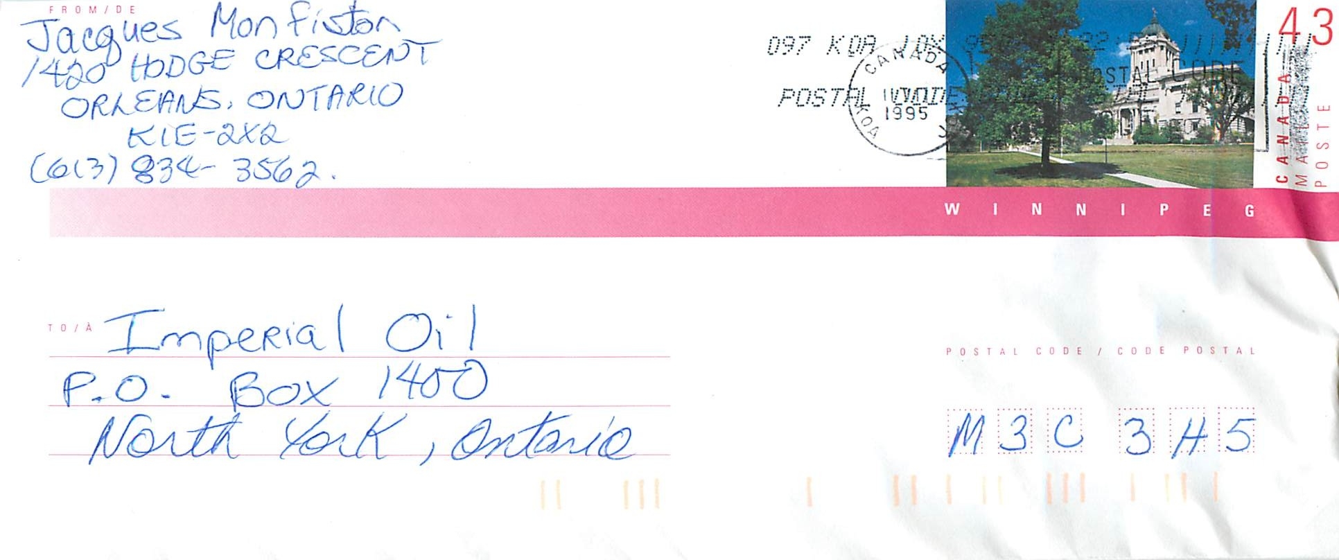Entier Postal Postal Stationary Canada