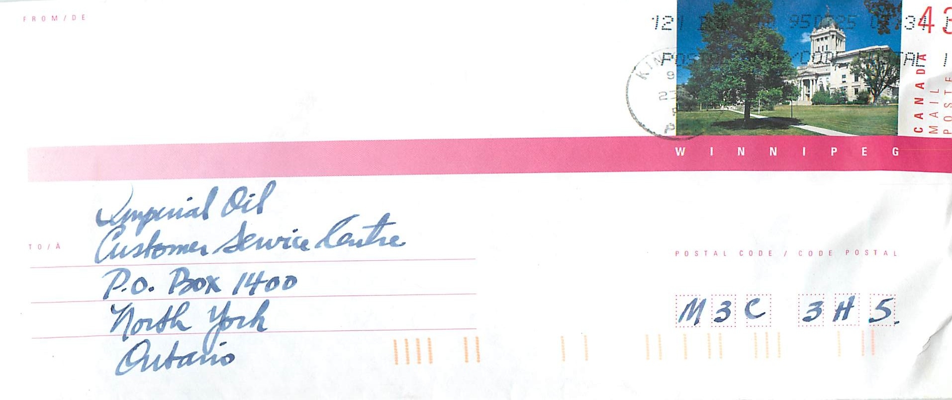 Entier Postal Postal Stationary Canada