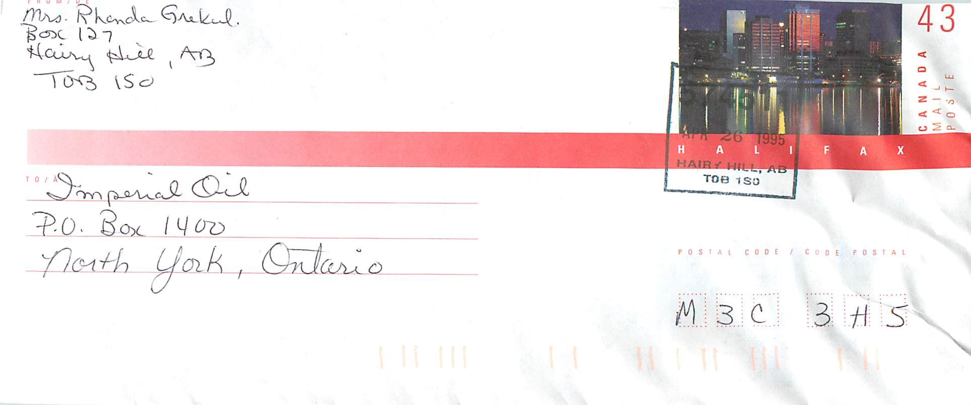 Entier Postal Postal Stationary Canada 