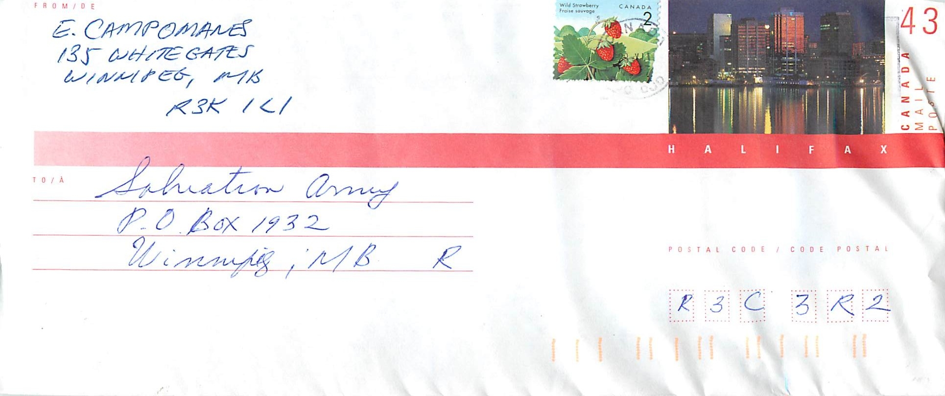 Entier Postal Postal Stationary Canada 