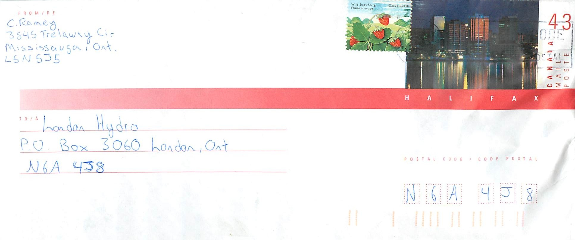 Entier Postal Postal Stationary Canada 