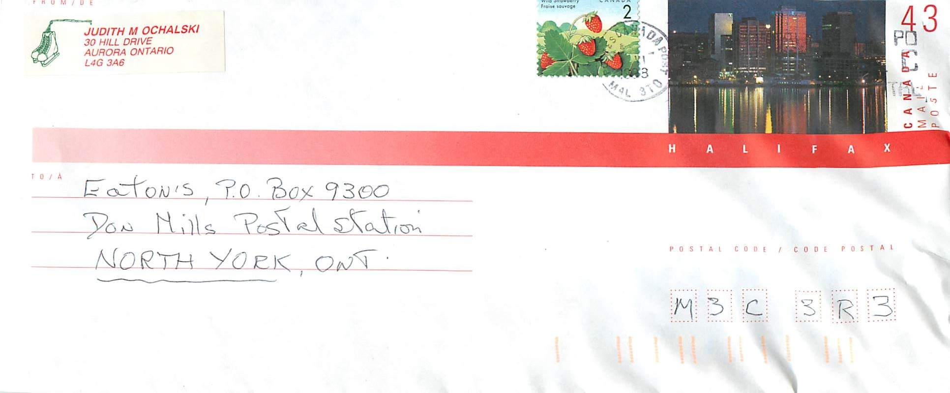 Entier Postal Postal Stationary Canada 