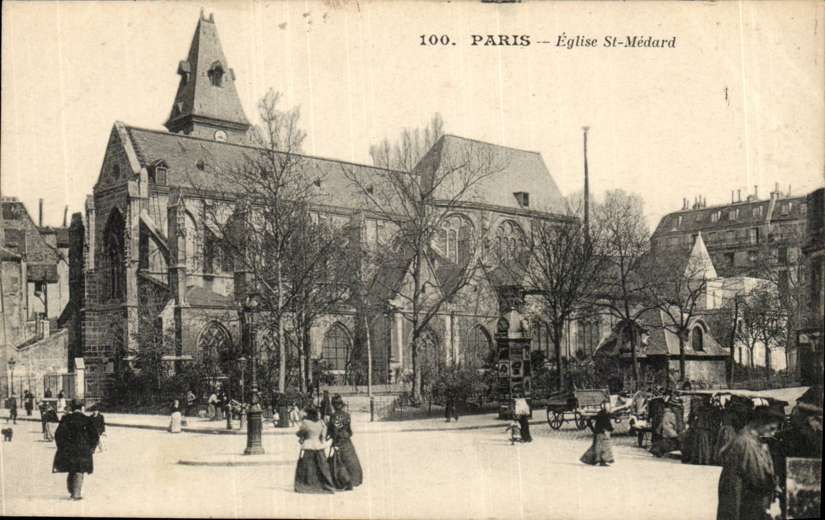 Paris Church St-Michel-CPa 