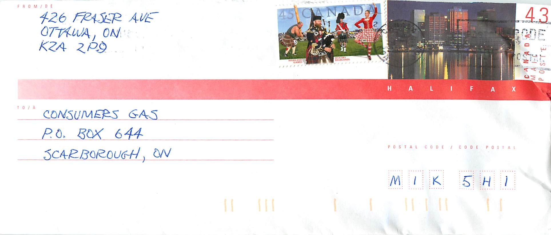Entier Postal Postal Stationary Canada