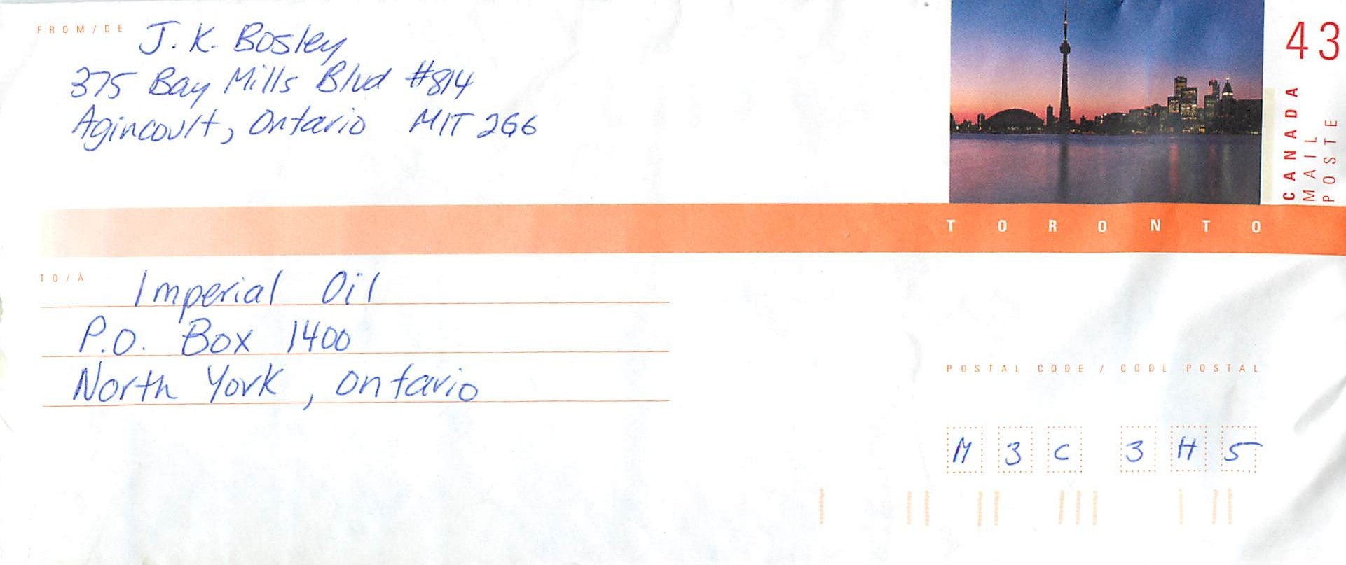 Entier Postal Postal Stationary Canada 