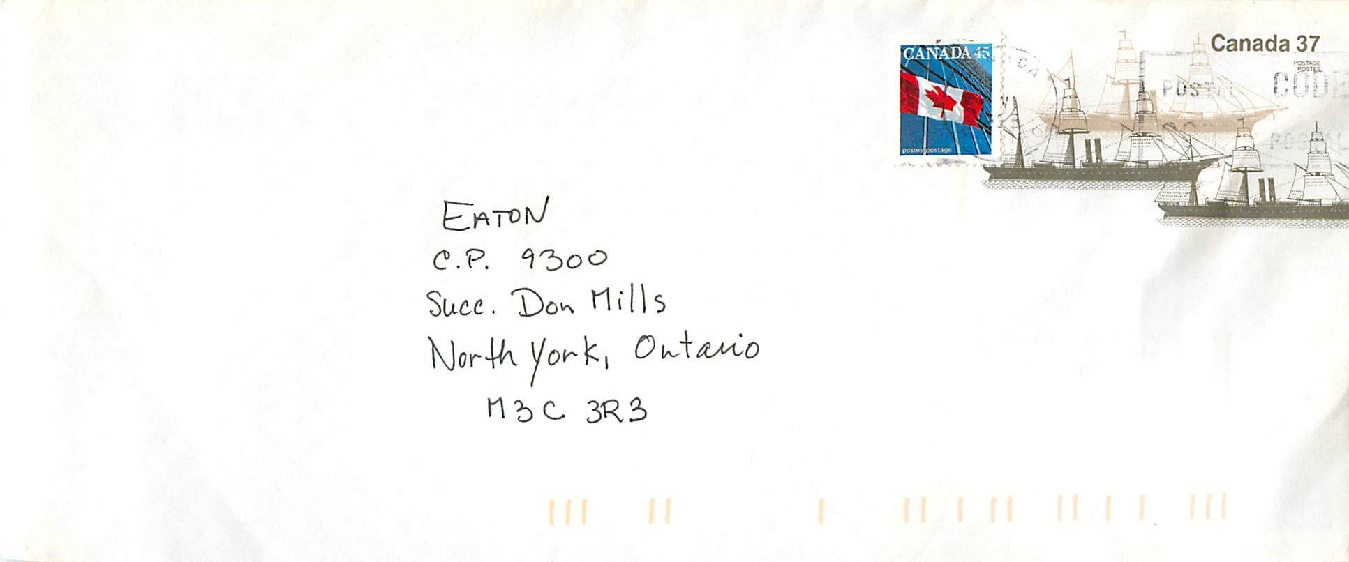 Entier Postal Postal Stationary Canada Bateaux Bateau