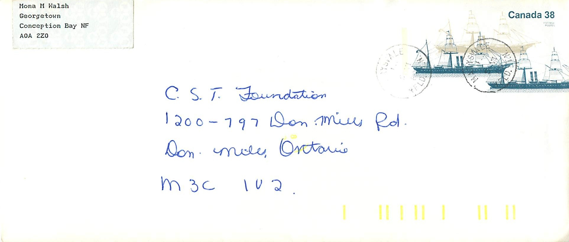Entier Postal Postal Stationary Canada Bateaux Bateau Renews