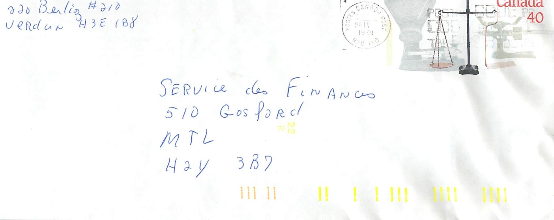 Entier Postal Postal Stationary Canada Balance Justice 
