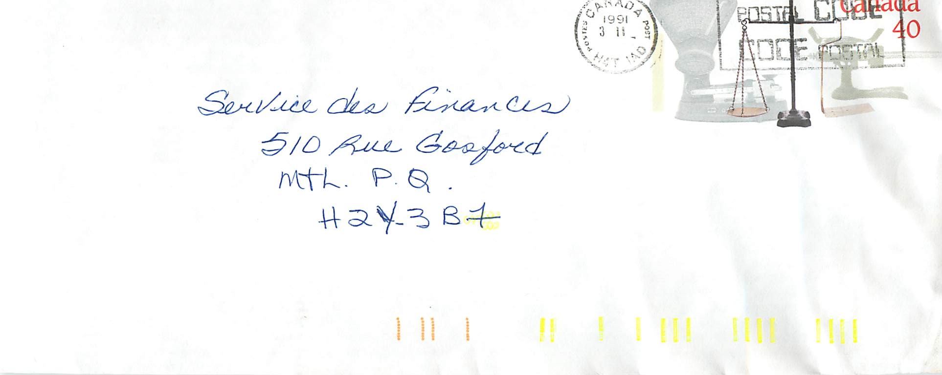 Entier Postal Postal Stationary Canada Balance Justice