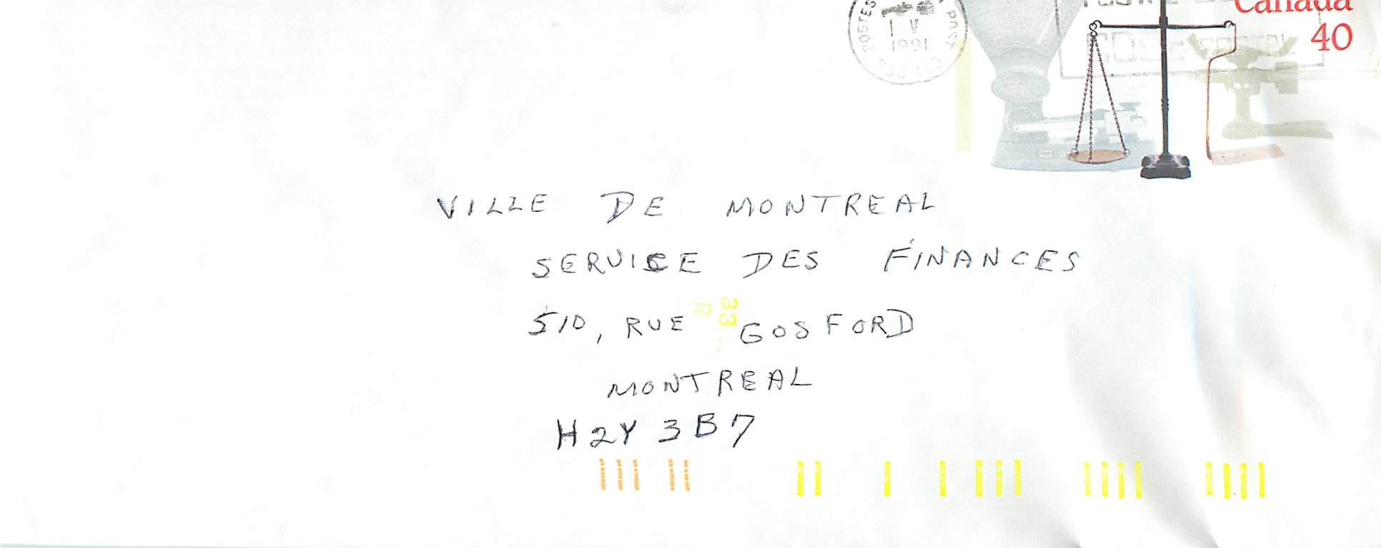 Entier Postal Postal Stationary Canada Balance Justice 