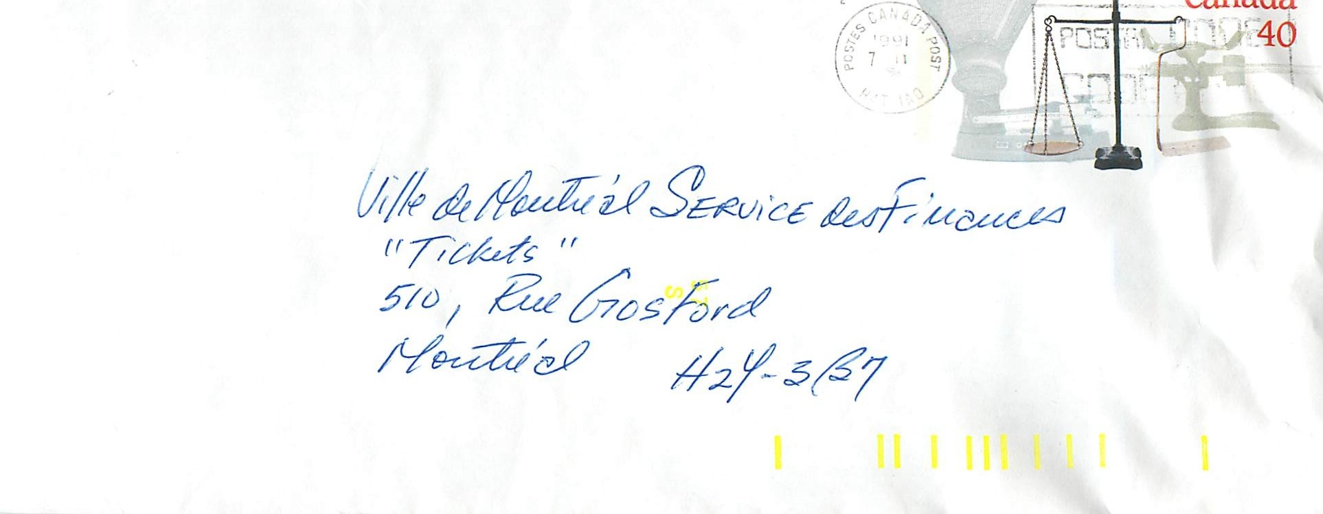 Entier Postal Postal Stationary Canada Balance Justice 