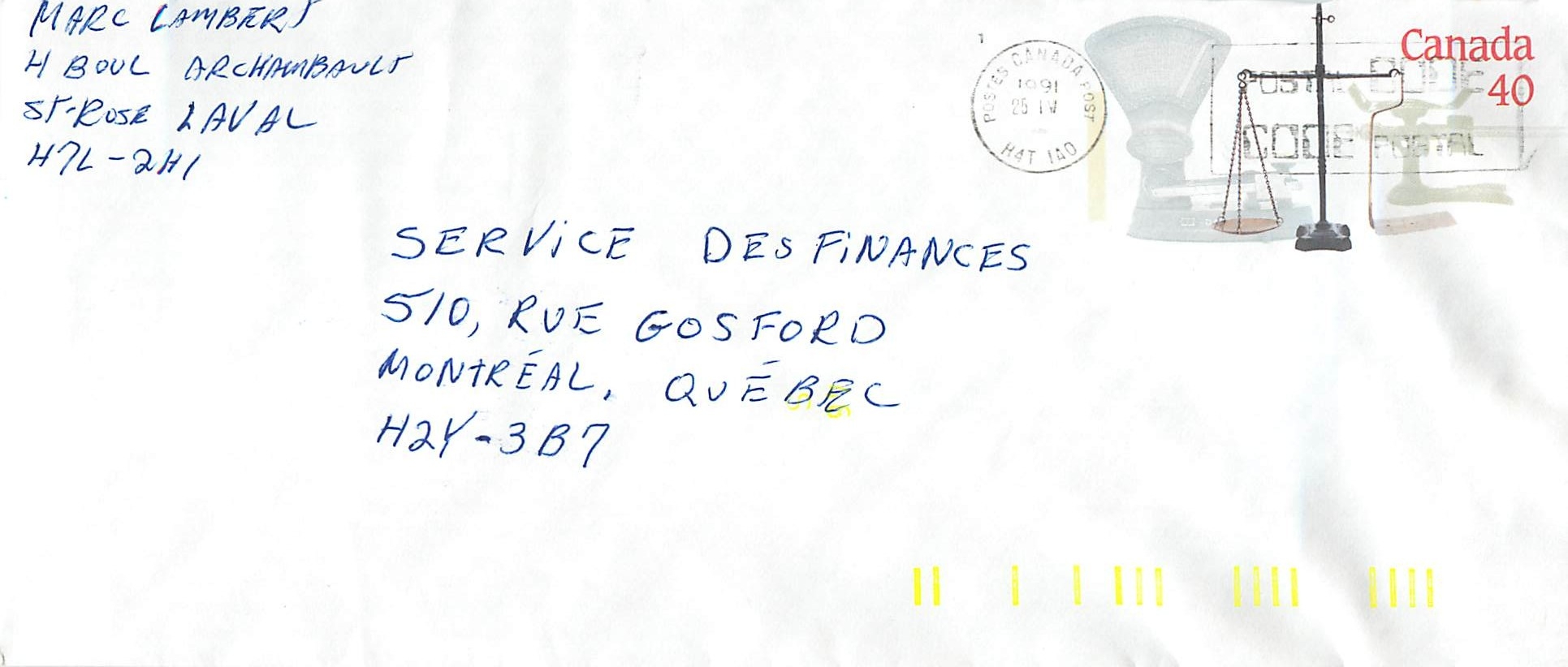 Entier Postal Postal Stationary Canada Balance Justice 