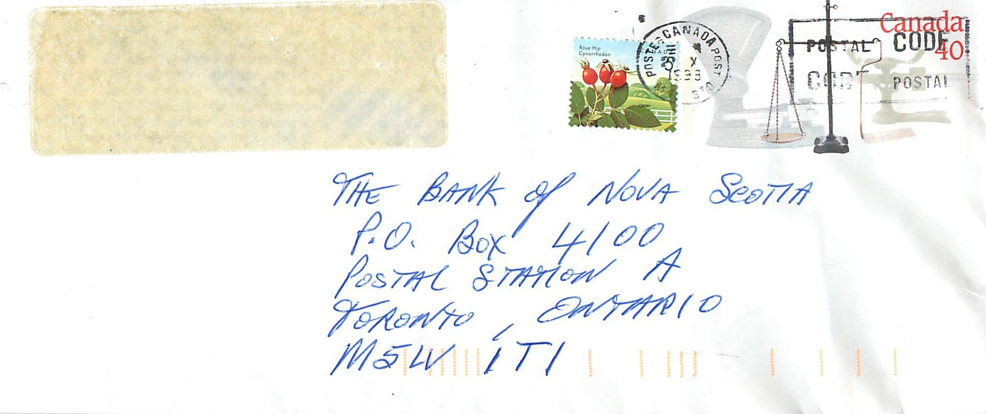 Entier Postal Postal Stationary Canada Balance Dayton