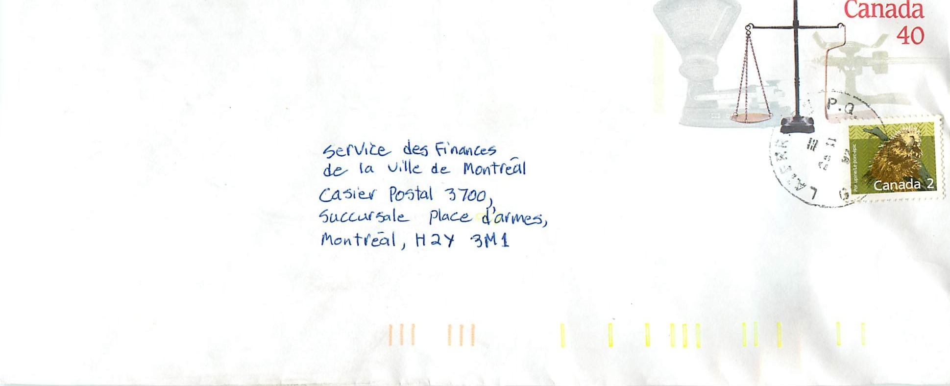Entier Postal Postal Stationary Canada Balance Dayton Laterre