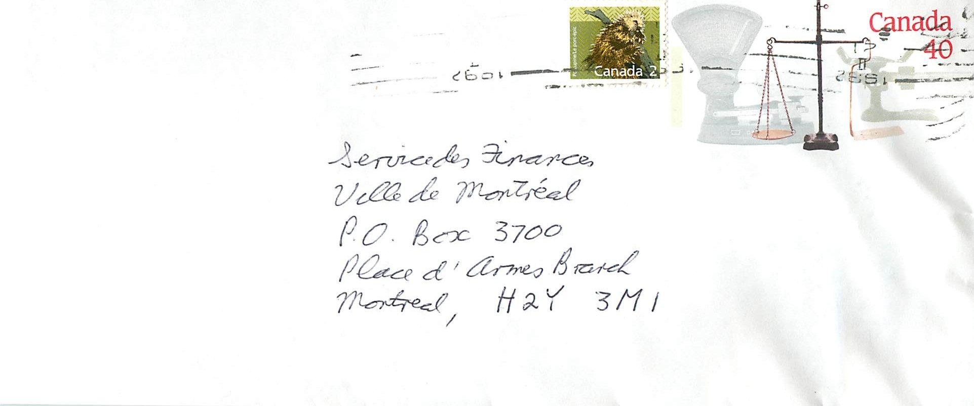 Entier Postal Postal Stationary Canada Balance Dayton