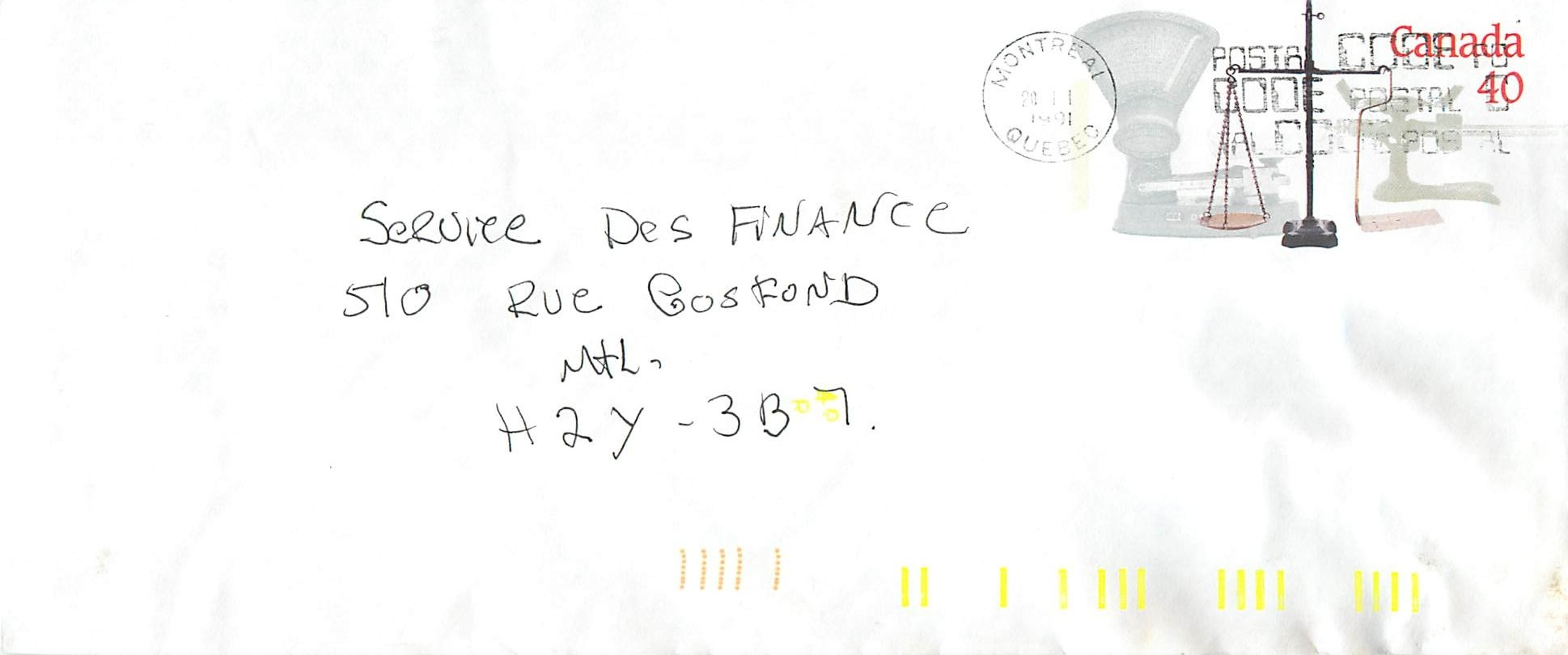 Entier Postal Postal Stationary Canada Balance Dayton Montreal